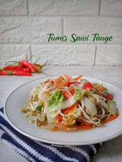 Foto resep Tumis Sawi Tauge