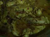 Opor ayam "malas" pedas