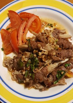 牛里肌金針菇捲 的食譜成品照片