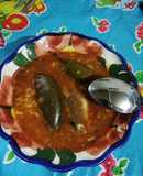 Sardinas con chile vinagre