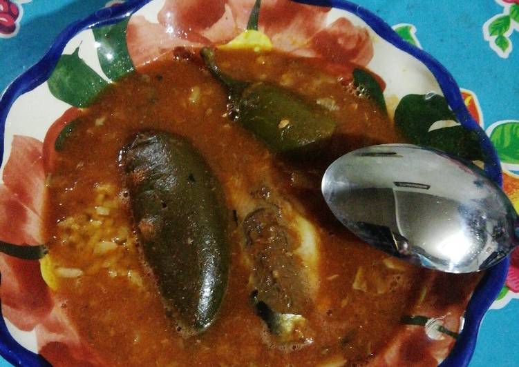 Sardinas con chile vinagre