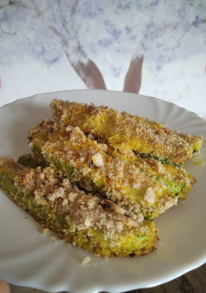 ПХ Кабачки з часником в сухарях