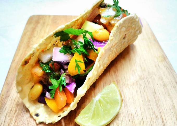 Simple Way to Make Jamie Oliver Papad Tacos