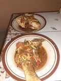 Ikan masak thiam son khas bangka