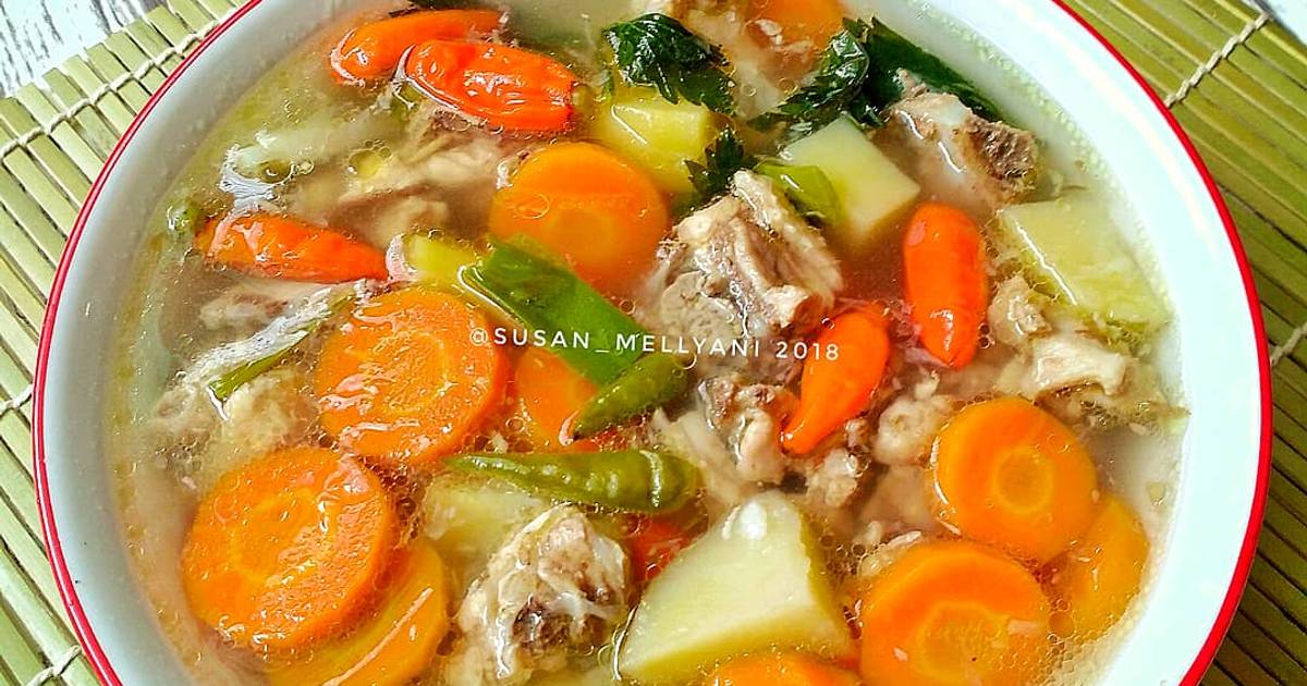 Resep Sop tulang ayam oleh Susan Mellyani Cookpad