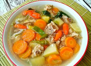 Foto resep Sop tulang ayam