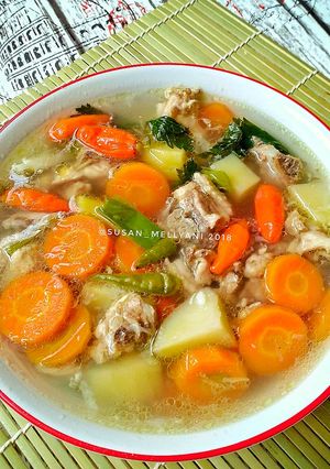 Foto resep Sop tulang ayam