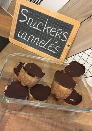 Une photo de Snickers sains et protéinés