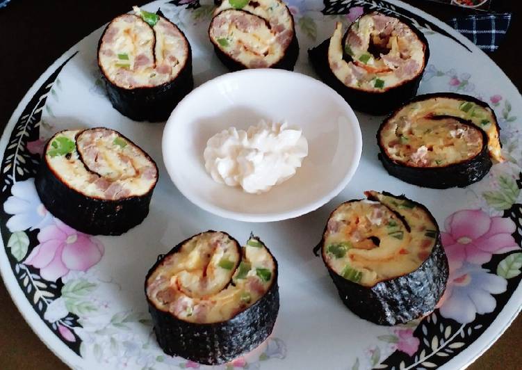 Rahasia Bikin Omelet Gulung Nori yang Menggugah Selera