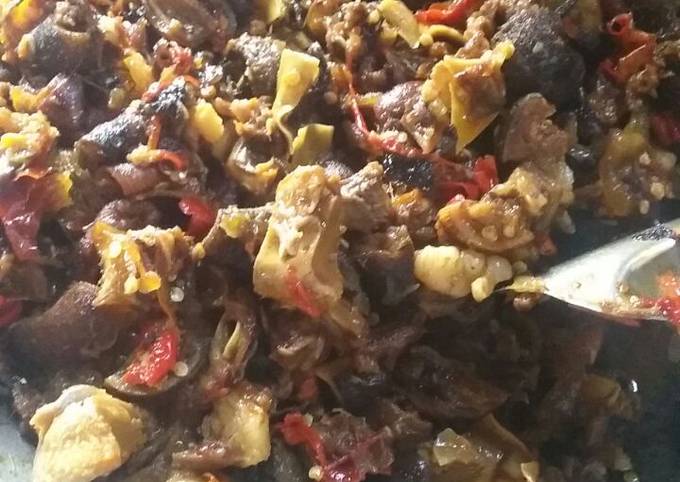 Resep Krengsengan kulit kambing, Bisa Manjain Lidah