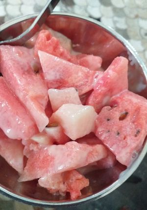 A picture of Creamy watermelon.