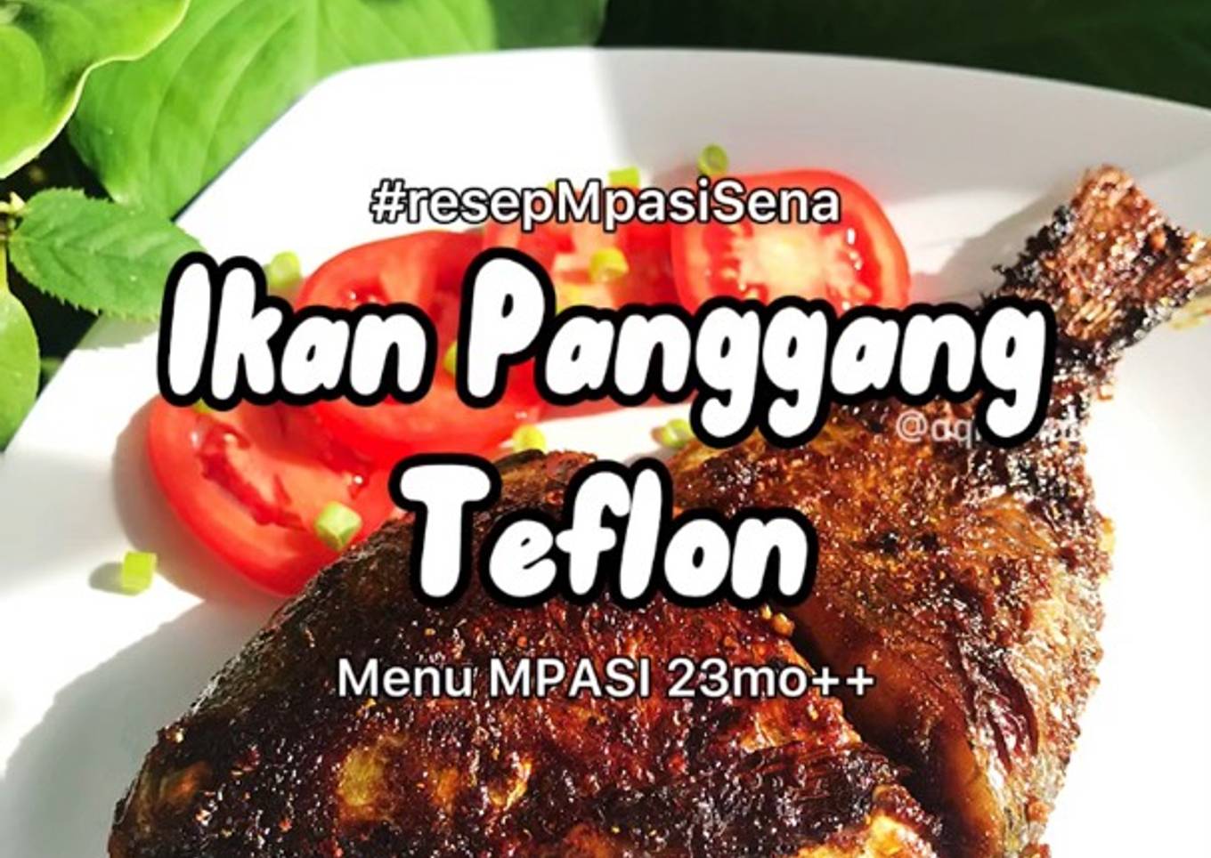 IKAN PANGGANG TEFLON MUDAH BANGET - Menu MPASI 23 bulan++ #resepMpasiSena