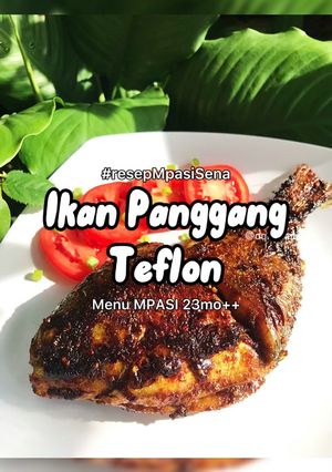 Foto resep IKAN PANGGANG TEFLON MUDAH BANGET - Menu MPASI 23 bulan++ #resepMpasiSena