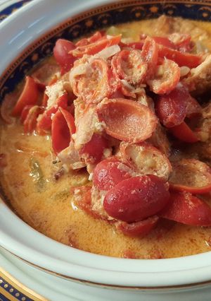 Foto resep Lodeh Melinjo Tahu