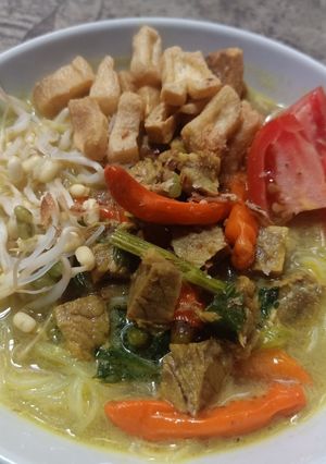 Foto resep Soto Medan daging rempah