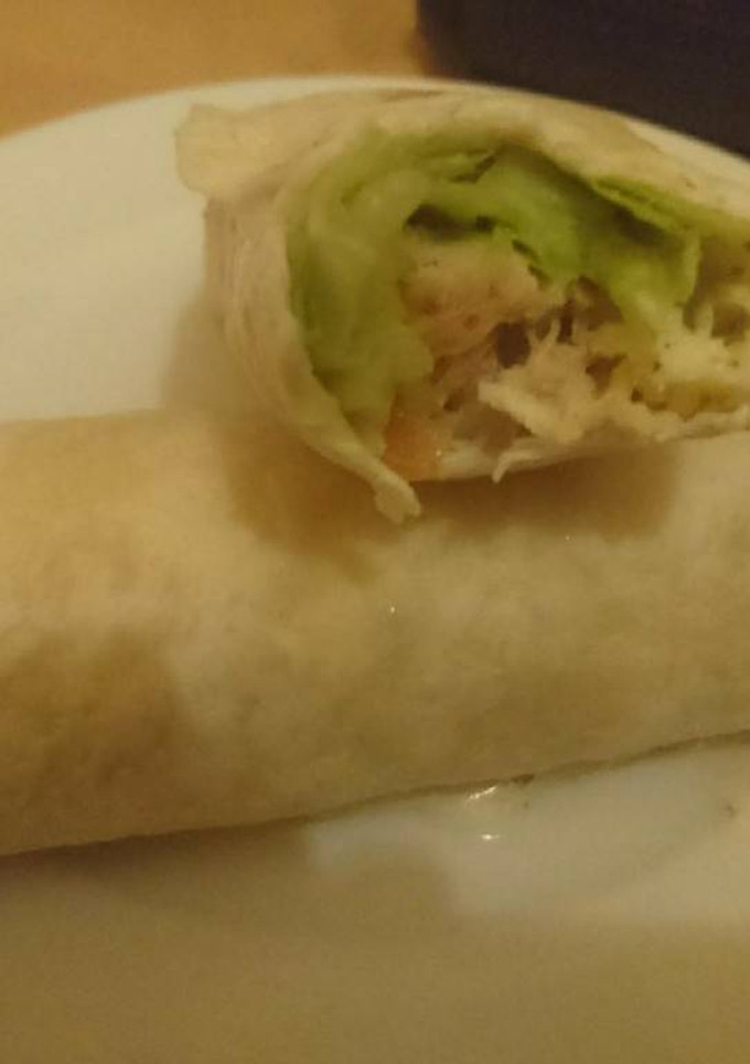 Una foto de Burrito/Fajita vegetal (dieta)
