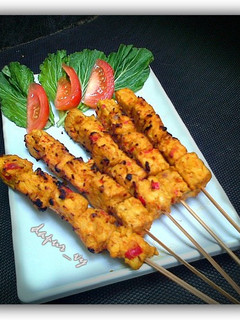 Foto resep SATE TEMPE bumbu Kari Pedas