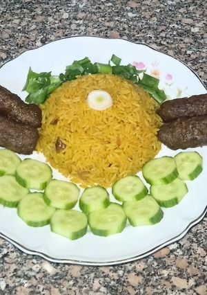 صورة لوصفة 🥰 كبسة بالزبيب 🥰