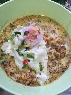 Foto resep Mie Kari Kuah Susu