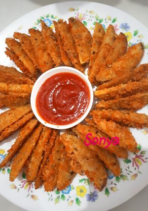Foto resep Potato wedges