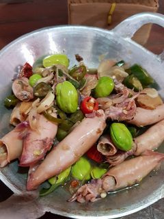 Foto resep Tumis Cumi Asin Pete