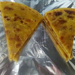 A picture of Pumpkin chapati.