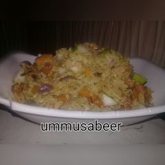 Chinese fried rice A picture of Chinese fried rice.