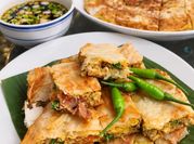 Gambar martabak mesir bubuk kari