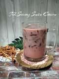 *Teh Secang Susu Cincau*