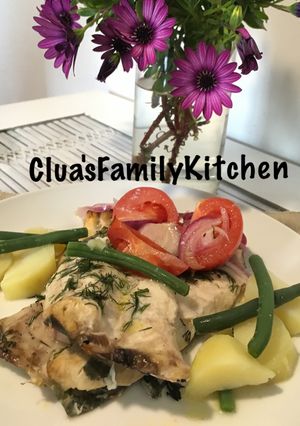 Foto resep Baked Seabass