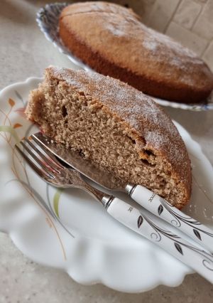 عکسی از دستور کیک دارچینی