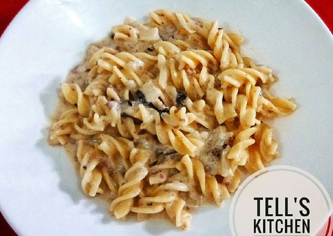 Resep Creamy Mushroom Cornet Pasta Oleh Alstella Tan Cookpad