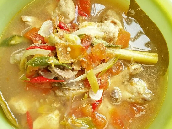 Langkah Mudah untuk Membuat Resep  Garang asem ayam (diet gm day 5) yang Menggugah Selera, Lezat Sekali