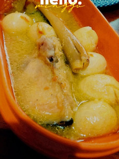 Foto resep Mpasi bb booster patin telur puyuh kuah santan