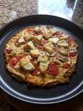 Pizza de coliflor
