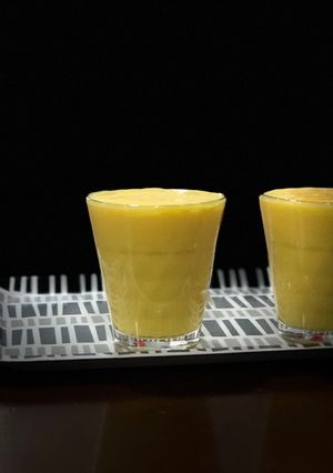 A picture of Mango milkshake.