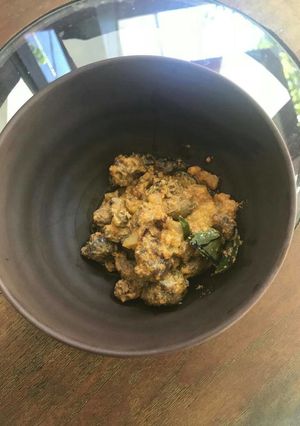 Foto resep Sambal goreng kentang ati ayam dan daging giling bulat kecil