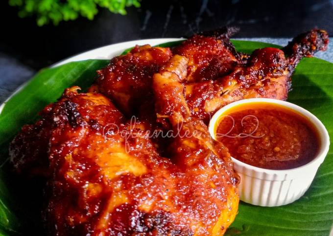 Resipi Ayam Sambal Bbq Oleh Leeina Qaliena Cookpad