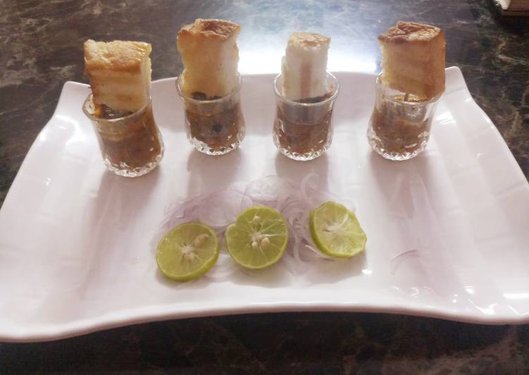 Recipe of Quick Pav bhaji shots