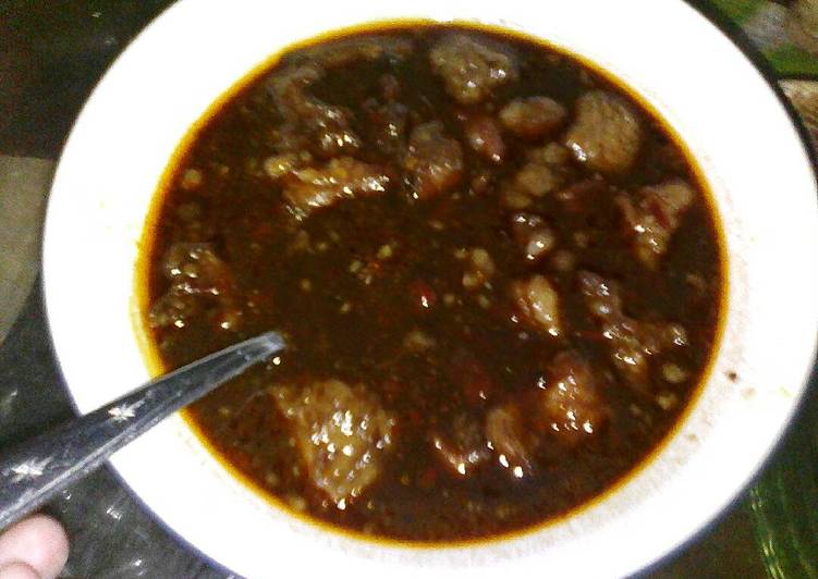 Rahasia Memasak Brongkos Daging Sapi By Erni Hartantiamd Yang Lezat