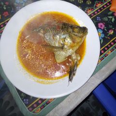 A picture of Fish stewed#marathonrecipe.
