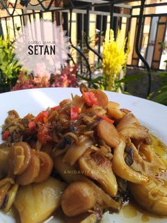 Foto resep Oseng jamur setan