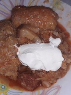 Töltött káposzta recept fotója