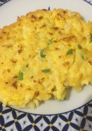 Foto resep MPASI 1 tahun omlet nasi