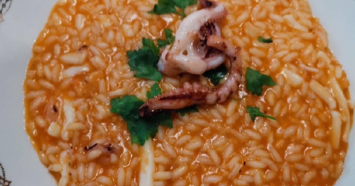 Ricetta Risotto calamari e gamberi di Maurizio La Marca Cookpad