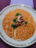 Risotto calamari e gamberi