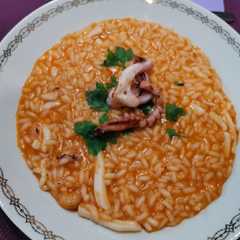 Risotto calamari e gamberi-レシピのメイン写真