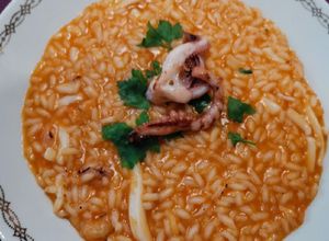 Foto di Risotto calamari e gamberi