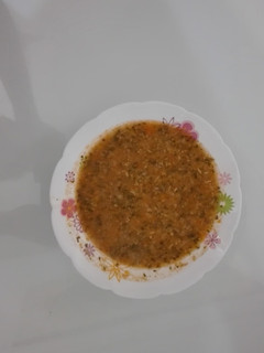 عکسی از دستور سوپ مرغ و شلغم