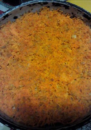 Una foto de Pizza de zanahoria